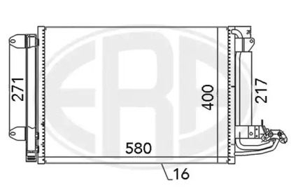 667003 ERA Радиатор