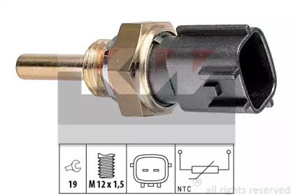 530225 KW Датчик, температура охлаждающей жидкости
