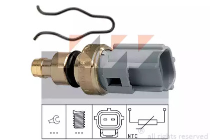 530302 KW Датчик, температура охлаждающей жидкости