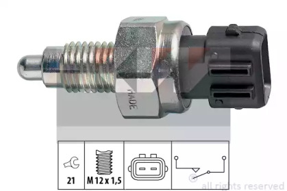 560125 KW Выключатель, фара заднего хода