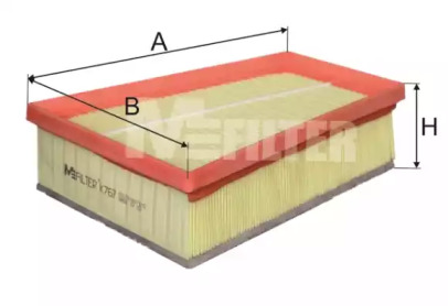 K767 MFILTER Воздушный фильтр