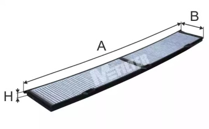 K9033C MFILTER Фильтр, воздух во внутренном пространстве