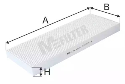 K9048 MFILTER Фильтр, воздух во внутренном пространстве