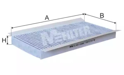 K948C MFILTER Фильтр, воздух во внутренном пространстве