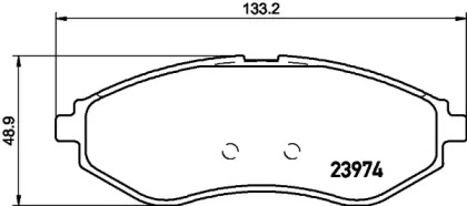 NP6027 NISSHINBO Комплект тормозных колодок, дисковый тормоз