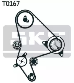 VKMC03246 SKF Водяной насос + комплект зубчатого ремня